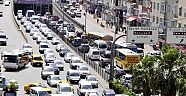 Araç sayısı 850 bine yaklaştı