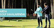 Arda Turan golf eğitimi aldı