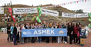 ASMEK kursiyerleri ve AKBEM öğrencileri fidan dikti