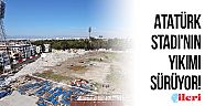 Atatürk Stadı'nın yıkımı sürüyor