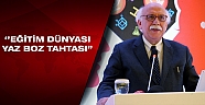 Bakan Avcı, eğitimi kovboy filmlerindeki piyanistlere benzetti