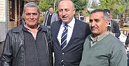 Bakan Çavuşoğlu taksici esnafıyla