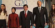 Başbakan Davutoğlu G20 Liderler Zirvesi'nde resepsiyon verdi