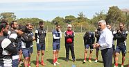 Başkan’a galibiyet sözü verdiler