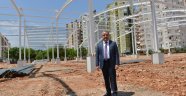 Başkan Böcek Pazar yerini inceledi