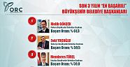 Başkan Türel, en başarılı 3 başkan arasında