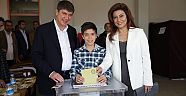 Başkan Türel oyunu kullandı   