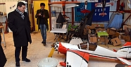 Başkan Tütüncü, Karain Havacılık Eğitim Merkezi’ni ziyaret etti