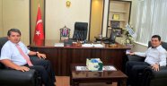 Başkan Tütüncü’den Kaymakam Tuncer’e ziyaret 