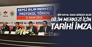 Bilim merkezi için tarihi imza