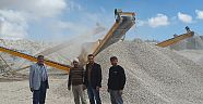 Büyükşehir çakıl üretimine başladı      