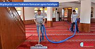 Büyükşehir cami halılarını Ramazan ayına hazırlıyor