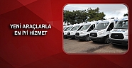 Büyükşehir Cenaze Hizmetleri için 65 araç aldı
