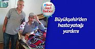 Büyükşehir’den hasta yatağı yardımı