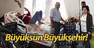 Büyükşehir’den hastalara yardım eli