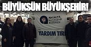  Büyükşehir’den terör mağdurlarına yardım