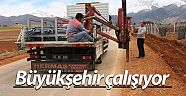 Büyükşehir Grup yolunu güvenli hale getiriyor 