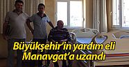 Büyükşehir’in yardım eli Manavgat’a uzandı