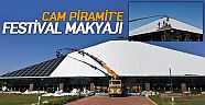 Cam Piramit'e festival makyajı 