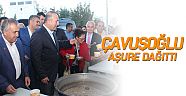 Çavuşoğlu, KONDER’de aşure dağıttı