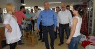 Çavuşoğlu’dan esnaf ziyareti.