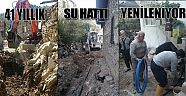 Çay Mahallesi’nin 41 yıllık sağlıksız su hattı yenileniyor
