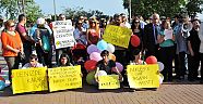 Çevrecilerden nükleer protestosu