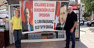 CHP’ye pankartlı gönderme