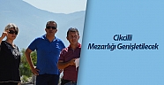Cikcilli mezarlığı genişletilecek