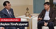 Çin Başkonsolosu'ndan Başkan Türel'e ziyaret