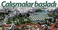 Cumhuriyet Meydanı’nda çalışmalar başladı