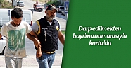 Darp edilmekten bayılma numarasıyla kurtuldu