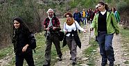 Doğa ile iç içe yürüyüş