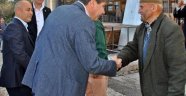 Doludan zarar gören üreticileri ziyaret etti