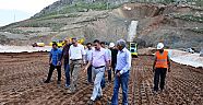 DSİ Genel Müdür Yardımcısı Diniz inceleme de bulundu