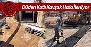 Düden Katlı Kavşak hızla ilerliyor