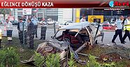Eğlence dönüşü kaza: 1 ölü, 1 yaralı