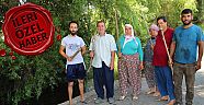 Eli sopalı mahalleli Alemci bekliyorlar 