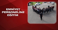 Emniyet personeline Toplumsal olaylara müdahale esasları kursu verildi