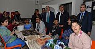Engelliler Vakfı’nı ziyaret etti 