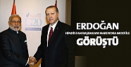 Erdoğan, Hindistan Başbakanı Narendra Modi ile görüştü
