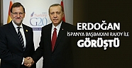 Erdoğan İspanya Başbakanı Rajoy ile görüştü