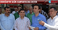Erdoğan'ın seçim kampanyasına destek