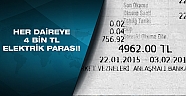 Ev sahiplerini krize sokan elektrik faturası