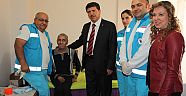 Evde yatan hastaya diş tedavisi