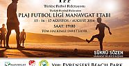 Evrenseki’de plaj futbolu