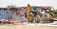 Evrenseki plajında yıkım