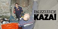 Falezlerden düştü polisi kendi aradı