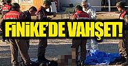 Finike'de boğazı kesilmiş erkek cesedi bulundu