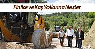 Finike ve Kaş yollarına neşter